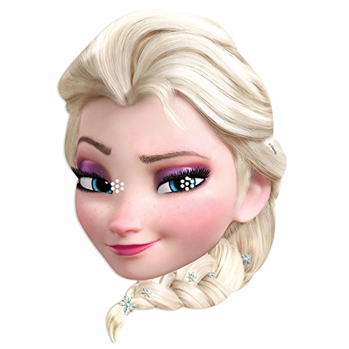 Star Cutouts Stsm168 Adults' Mask Elsa Frozen Amazon.co.uk Toys & Games
