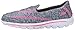 Skechers Kids Go Walk 2-Relay Athletic Slip On (Little Kid/Big Kid), Gray/Hot Pink, 12 M US Little Kid
