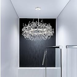 Macarena Modern Silver Crystal