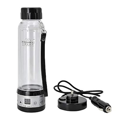 Aozzy Auto Elektrische Wasserkocher,mini wasserkocher 12V Zigarettenanzünder, smart wasserkocher Reise Becher Kaffeetasse 280