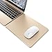 Satechi Aluminum Mouse Pad with Non-Slip Rubber Base - Compatible with Computers, Laptops and Desktops (Gold)