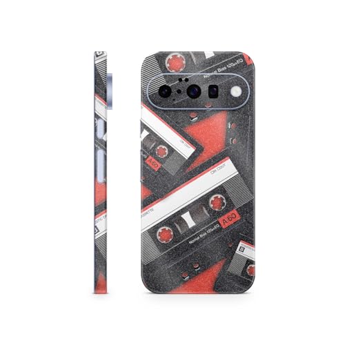 Glossy Glitter Phone Skin Compatible with Google Pixel 10 - Mixtape - Premium 3…