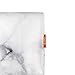 Ojia Luxury Home Decorative Soft Silky Satin Marble Texture Two Sides Personalized Throw Cushion Cover/Pillow Sham (18 X 18 Inch, White Marble)