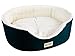Armarkat Pet Bed 22-Inch by 19-Inch Oval, Laurel Green