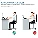 SenseAGE Foldable Ergonomic Stand for Laptop, Cooling Portable Laptop Riser(Lift Up) – Graythumb 3