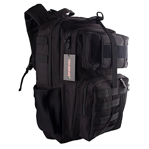 WASING Outdoor Military Tactical Backpack Camping Hiking Backpack