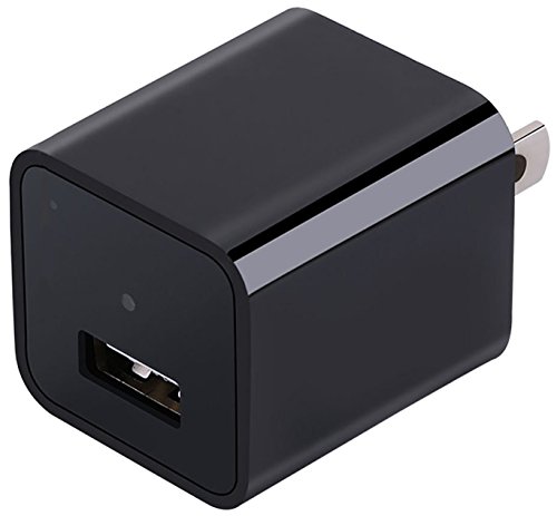 Pettstore HD 1080P WIFI Mini SPY Nanny Hidden Wall Charger Camera Adapter Plug Motion DVR With 32GB Internal Memory
