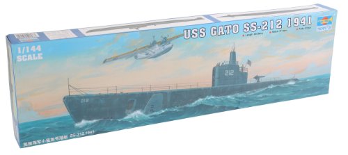 Trumpeter 1/144 USS Gato SS212 Submarine 1941 Model Kit