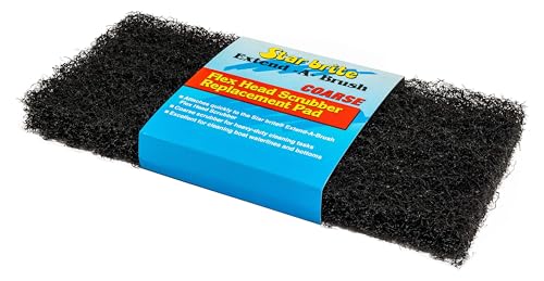 Star brite Flexibler Kopf Scrubber Ersatz (grob).