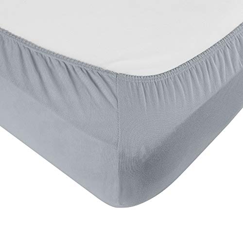 image for IdeaHome Jersey Knit Fitted Cot Sheet, 33