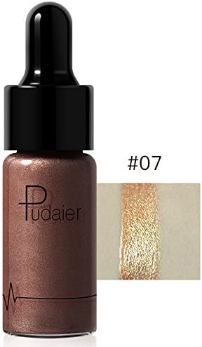 Cloud ROM 12 Colors Highlighter, Eyeshadow Palette, Cosmetics Eye Shadow Makeup Palette Matte Shimmer Concealer Face Glow Liquid Concealer Shimmer Face Glow Liquid Highlighter(G)