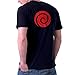 TheShirtDudes Uzumaki Clan Naruto - Adult T-Shirt for Anime Cosplay Black