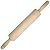 Rolling Pin - Classic Wood - Ideal for Baking Needs - Professional Dough Roller - Used by Bakers & Cooks for Pasta, Cookie Dough, Pastry, Bakery, Pizza, Fondant, Chapati - 16.5 inches by 2.2 inches