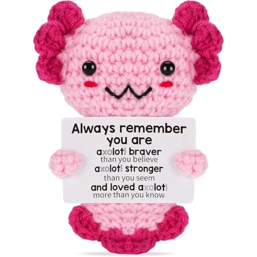Animal Axolotl, Gifts for Women Friends Sister, Birthday Christmas Stocking Stuffers for Nurse Teacher Appreciation
