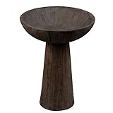 Kenroy Home 50018DW  Forest Bird Bath, Driftwood Finish