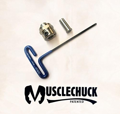 Musclechuck Camless Quick Change Type 9 Chuck + 1/4 Collet + T-Hex Wrench Kit