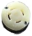 POWERTRONICS CONNECTIONS (TM), L16-30 Locking Connector, NEMA, 3Pole 4Wire, 30A, 480V
