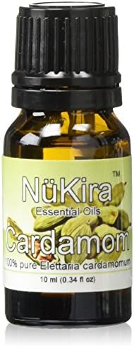 NuKira Cardamom Essential Oil, 0.34 Ounce