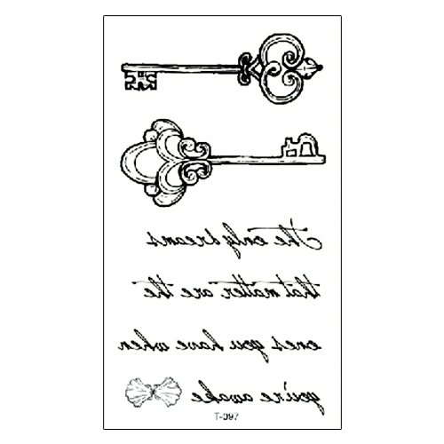 5 Sheets+Temporary+Tattoo+Sticker+Fashion