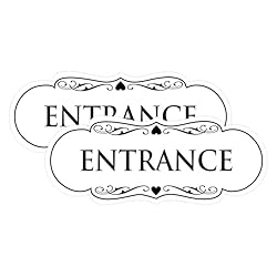 Signs ByLITA Designer Entrance Sign