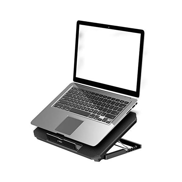 Dyazo-Adjustable-Ventilated-Laptop-Cooling-PadLaptop-Cooling-StandLaptop-CoolerNotebook-Cooling-Pad-with-Two-Fans-Supports-11-Inch133-Inch-14-Inch15-Inch156-Inch Dyazo Adjustable Ventilated Laptop Cooling Pad/Laptop Cooling Stand/Laptop Cooler/Notebook Cooling Pad with Two Fans…
