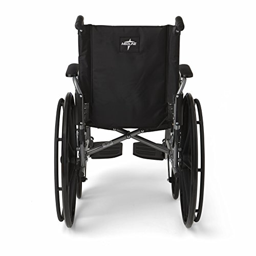 Medline Lightweight And UserFriendly Wheelchair With FlipBack Desk