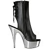 Pleaser-Womens-Del1018BpuSch-Ankle-Bootie