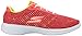 Skechers Performance Women's Go Walk 4 Exceed Walking Shoe, Pink/Lime, 10 M US