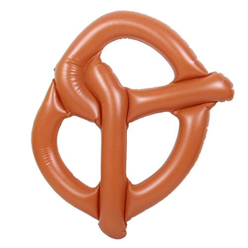 Swim Ring,DATEWORK Giant Inflatable Swimming Pool Pretzel Float Toy Summer Water Raft - Thumbnail 5