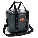 yodo Leak Proof Cooler Bag 30 Cans – Soft Sided Insulated Coolers with Waterproof TPU Materials for car Trip, Tailgating, Beach Party, Camping, picnics and sea Fishing