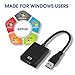 USB 3.0 to HDMI, HD 1080P Video Converter USB to HDMI Adapter with Audio Output Multiple Monitors Compatible with Laptop HDTV TV PC with Windows XP /7/8/8.1/10[Not Support MAC & VISTA]