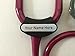 Stethoscope Name Tag ID/Identification Littmann Compatible - Black Free Engraving!