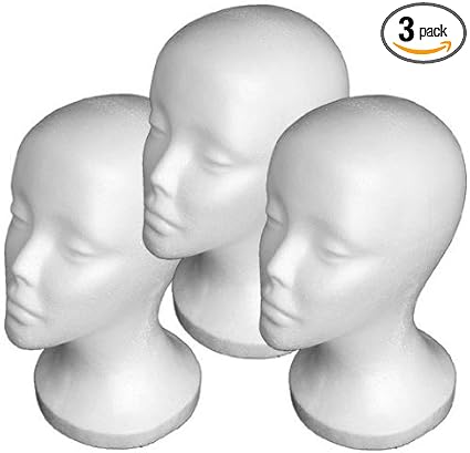 Styrofoam wig head amazon Clearance