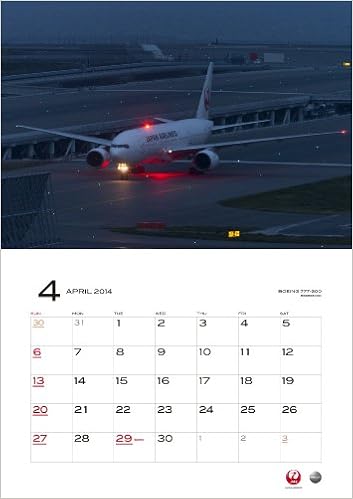 Jal Fleet Normal Size Calendar 14 Japan Import Amazon Com Books