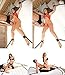 Under Bed Bondage Restraint Kit, Eoeyog Fetish Bed Restraint Kit - Adjustable Straps Fit Almost Any Size Mattress - Sex Furniture With Ankle Cuffs HandCuffs for Couple Harness Roleplay, Black
