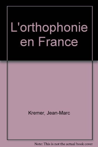 L' orthophonie en France