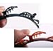 AKOAK Punk Gothic Coffee Hair Styling Twist Clip Barrette Braid Tool Magic Hair Accessories Party Casual Headband for Women Girls