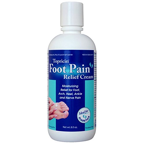 Topricin Foot Pain Relief Cream (8 oz) (2 Pack) Pricepulse