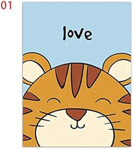 KYJDecor Pintura de Lienzo Mural Leopardo Carteles listos para Colgar e