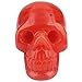 Rockcloud Healing Crystal Stone Human Reiki Skull Figurine Statue Sculptures Cherry Quartz 3