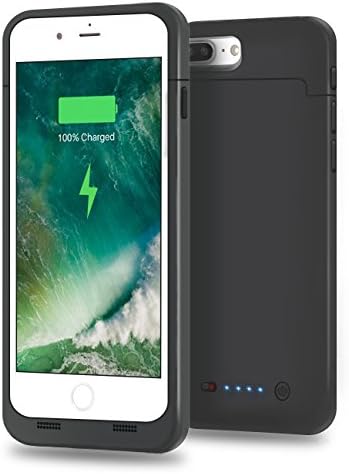 iPhone 7 Plus Battery Case, APOPTECH Portable Battery iPhone 7 Plus Charger Fast Recharge 7000mAh External Power Bank Charging Case Protective Cover Battery Charger Case for iPhone 7 Plus Black