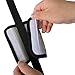 Enovoe Car Seat Strap Pads - 2 Pack - Soft and Durable Carseat Straps Covers for Baby - Prevent Strap Irritation from Carseat, Stroller, Carriers and Infant Swing Straps - Grey