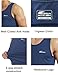 EZRUN Men's Quick Dry Sport Tank Top for Bodybuilding Gym Athletic Jogging Running,Fitness Training Workout Sleeveless Shirts