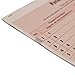 AMZfiling Patient Sign in Sheet (Pink)- HIPAA Compliant, 250/Package