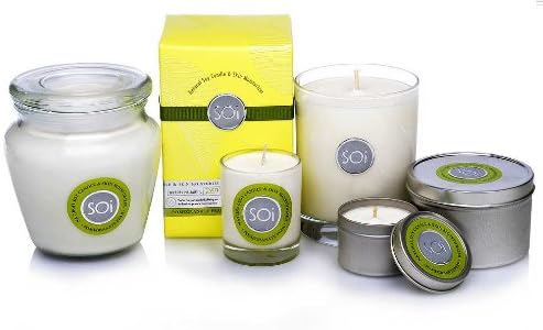 The Soi Company 8oz Candle Tin - Pomegranate and Pear