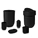 Umbra Touch Liquid Soap Pump Dispenser, Easy to Refill, Black, 8 oz (236.5 ml)