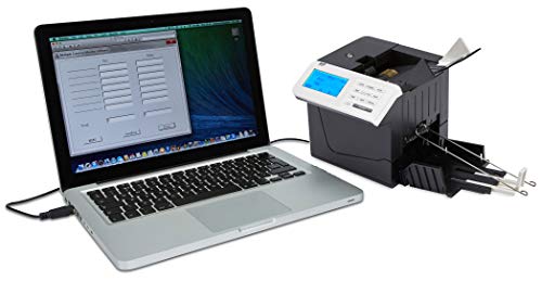 ZZap D50i+ Battery Powered Mixed Denomination Bill Counter & Counterfeit Detector - Money Cash Currency CIS Value Machine