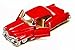 1953 Cadillac Series 62, Red - Kinsmart 5339D - 1/43 scale Diecast Model Toy Car (Brand New, but NO BOX)