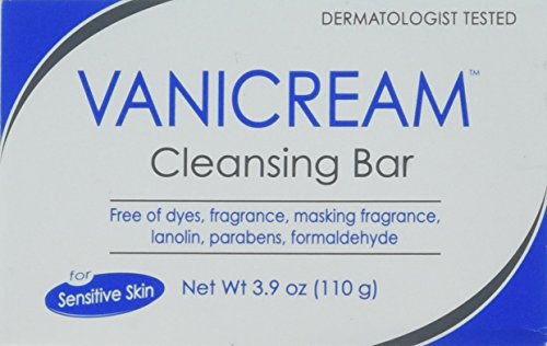 Vanicream Cleansing Bar, Fragrance Free, 3.9 Ounce Bars by Vanicream