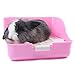 Mkono Rabbit Cage Litter Box Potty Trainer for Adult Guinea Pig Ferret Small Animal